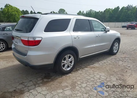 2011 Dodge Durango Crew from USA, damaged, VIN 1D4RD4GG0BC720361